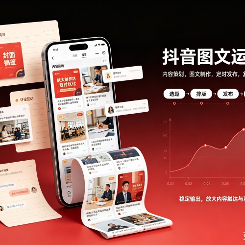 大宁抖音图文代运营服务